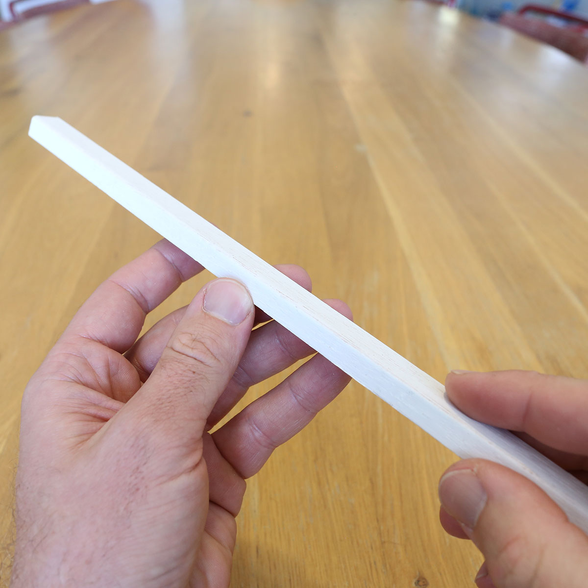 15x10mm White Timber Lengths